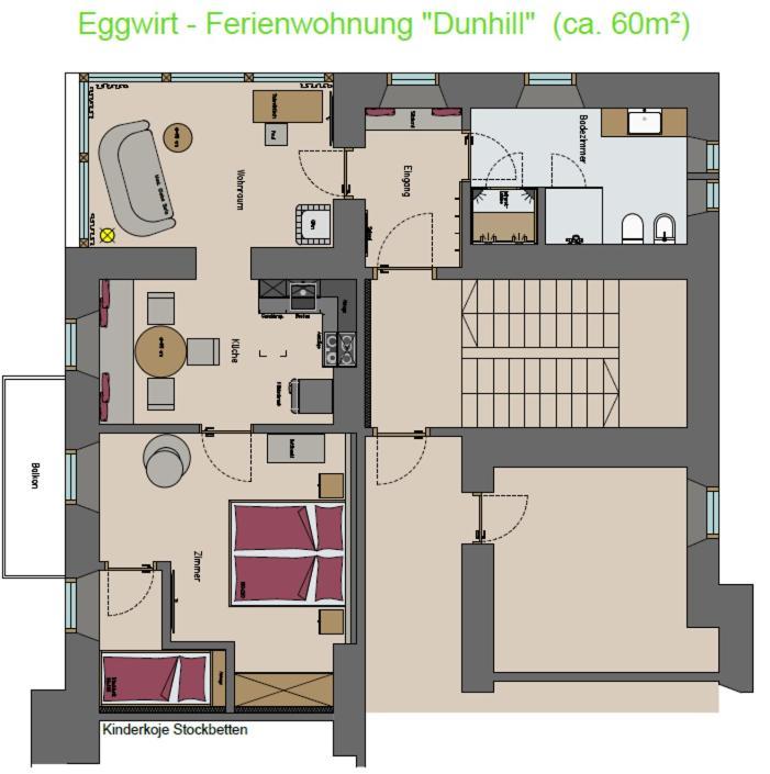 Gasthof Eggwirt Ultimo Dış mekan fotoğraf